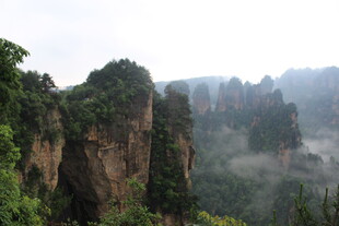 张家界奇峰异石美景