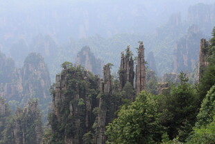 张家界奇峰异石景观