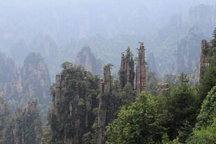 张家界奇峰异石景观