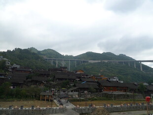 山间村落景观