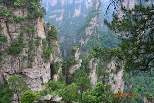 张家界奇峰异石景观