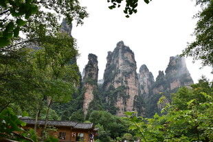 张家界奇峰异石美景