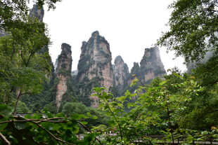 张家界奇峰异石景观