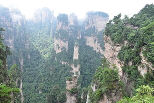 张家界奇峰异石美景