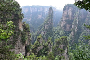 张家界奇峰异石景观