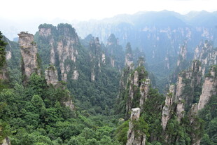 张家界奇峰异石景观