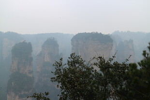 张家界奇峰景色