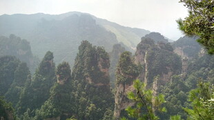 张家界奇峰美景