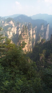 壮丽张家界奇峰景观