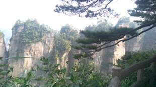 张家界奇峰异石景观
