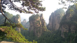 张家界奇峰异石美景