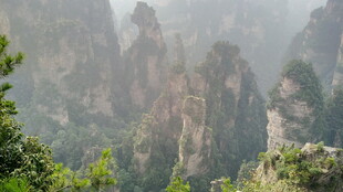 张家界奇峰异石美景