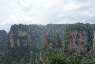 张家界奇峰峻岭美景