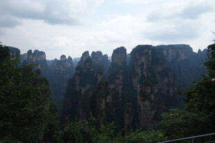 张家界奇峰林立景观