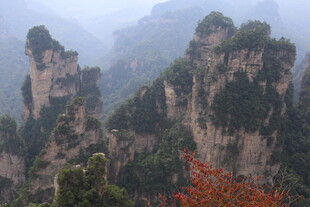 张家界奇峰美景