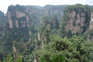 张家界奇峰异石景观