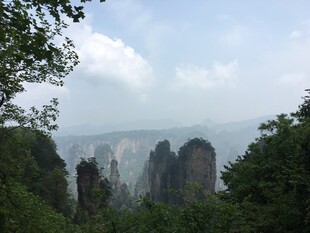 张家界奇峰景色