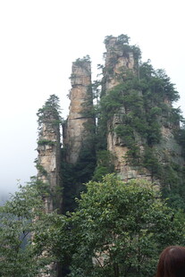 奇峰异石的壮丽自然景观