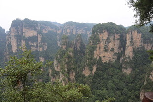 张家界奇峰美景风光