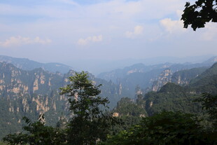 壮美张家界山峦风景
