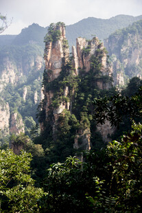 张家界奇峰异石景观