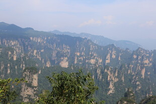 壮丽张家界奇峰景观