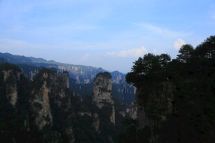 壮美张家界奇峰景观