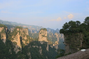 壮美张家界奇峰景观