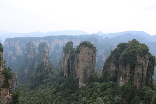 张家界奇峰异石景观