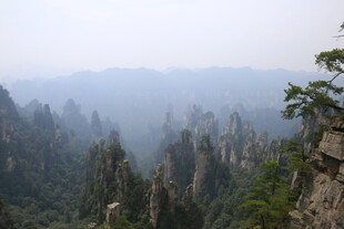 壮美张家界奇峰景观
