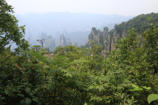 山林间的奇峰异景