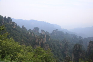 壮美张家界奇峰景观