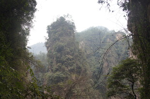张家界奇峰异石美景