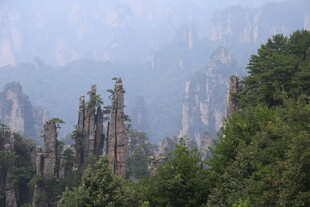 张家界奇峰异石景观