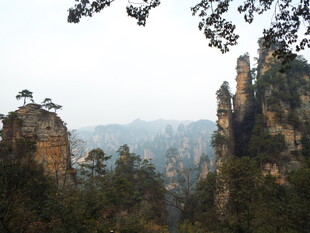 张家界奇峰美景
