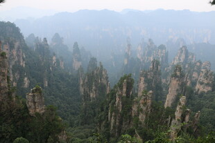 张家界奇峰异石美景