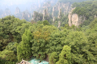 山林奇峰景观