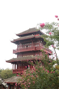 古色古香中式楼阁