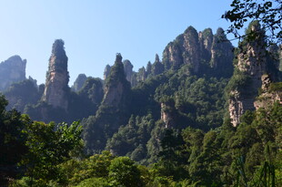 张家界奇峰异石景观