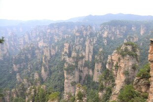 张家界奇峰林立壮丽景观