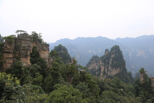 张家界奇峰异石景观
