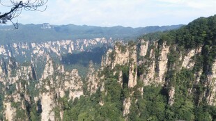 壮丽张家界奇峰景观