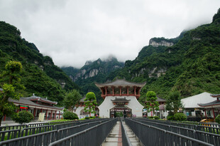山间古建景观