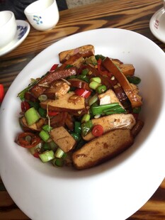 美味香煎豆腐