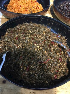 多样干货食材展示
