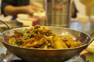 美味干锅菜品诱人呈现