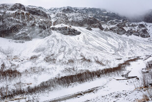 雪山壮丽雪景