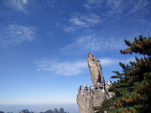 泰山奇峰景观