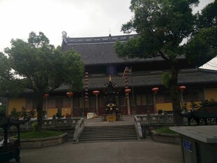 古雅中式建筑庭院景观