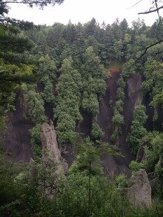 壮观山林景观